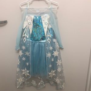 Girls Elsa Costume